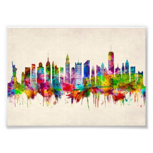 New York City Skyline Photo Print