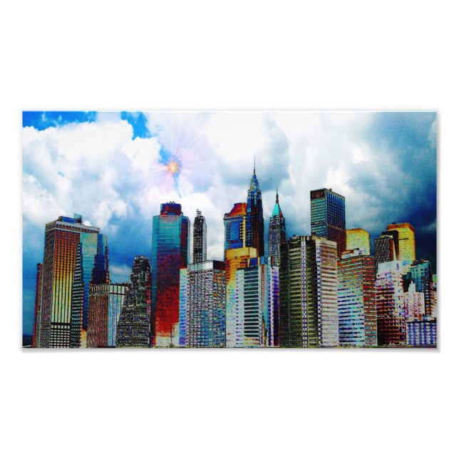 New York City skyline Photo Print (Front)