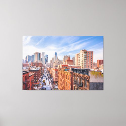 New York City Skyline Photography Canvas Print