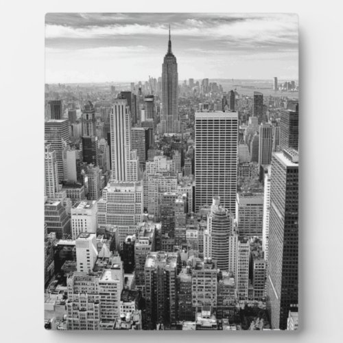 New York City Skyline Plaque
