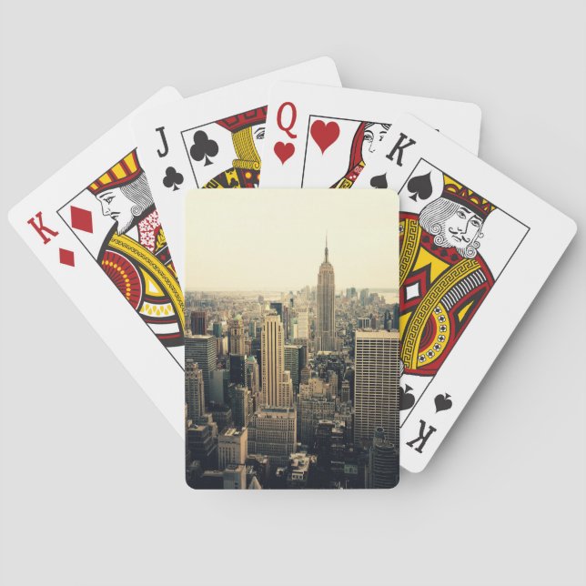 New York City Skyline Poker Cards (Back)