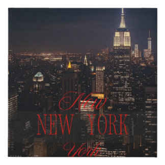 New York City Skyline Poster – Modern Wall Art Pri