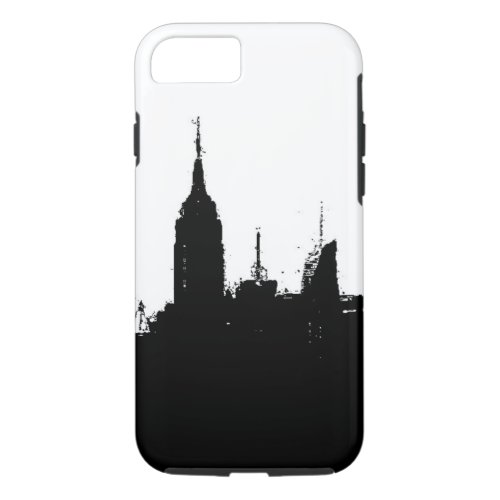 New York City Skyline Silhouette iPhone 87 Case