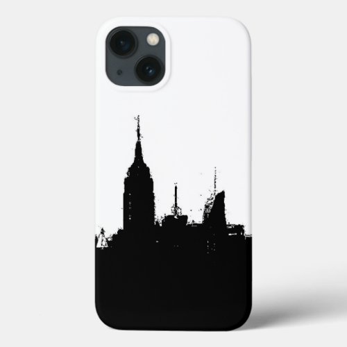 New York City Skyline Silhouette iPad Air Case