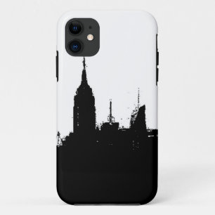 New York City Skyline Silhouette iPhone 5/5S Case