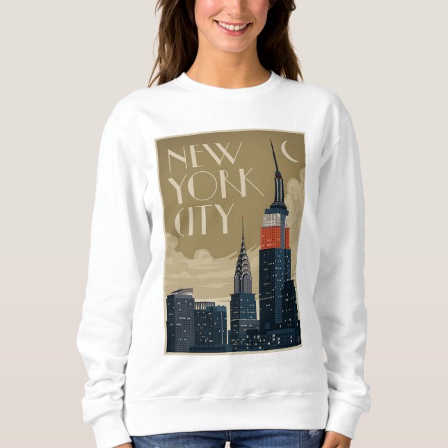 New York City Skyline Sweatshirt (Front)