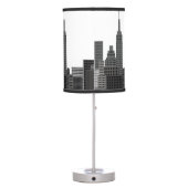 New York City Skyline Table Lamp (Back)