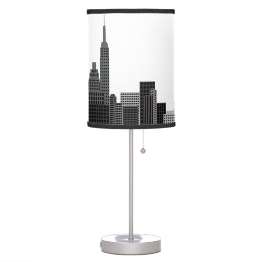 New York City Skyline Table Lamp (Left)