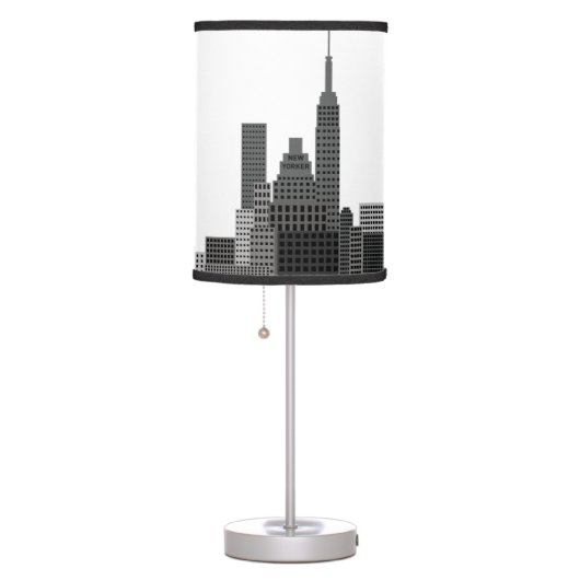 New York City Skyline Table Lamp (Right)