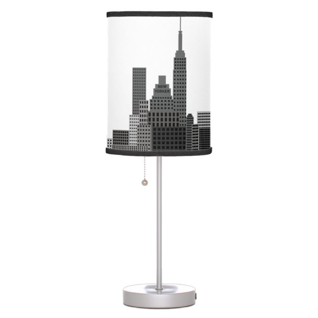 New York City Skyline Table Lamp (Right)