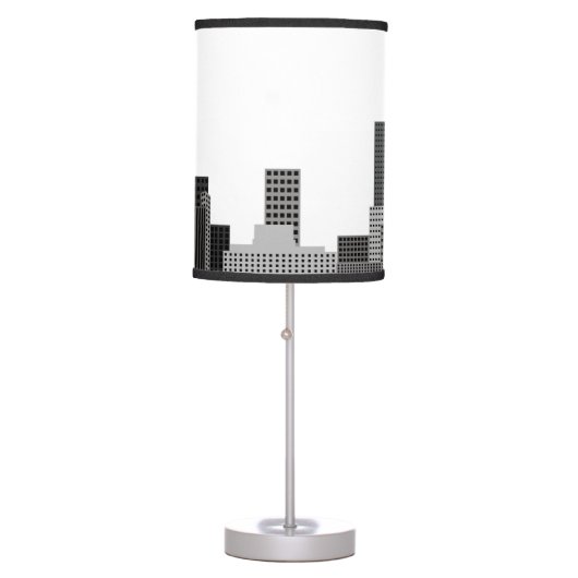 New York City Skyline Table Lamp (Front)