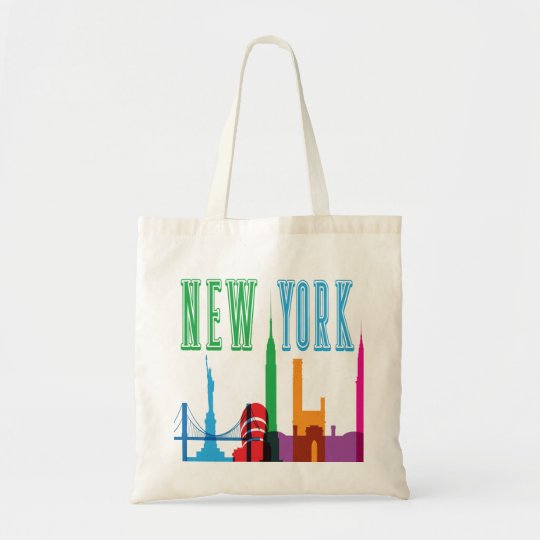 New York City Skyline Tote Bag | Zazzle.com