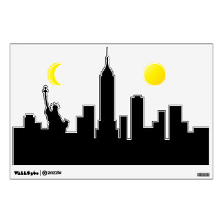 New York City Skyline Wall Sticker