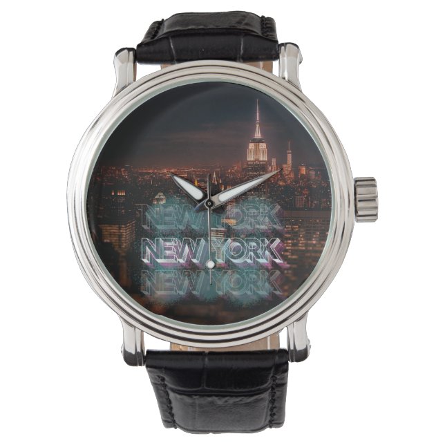 New York City Skyline Watch (Front)
