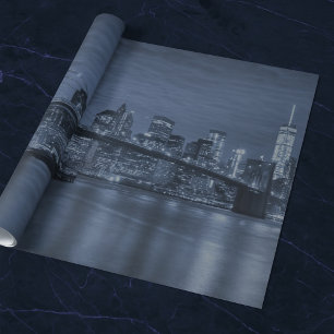 New York City Skyline Wrapping Paper
