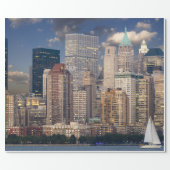 New York city skyline Wrapping Paper | Zazzle