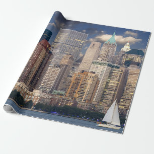 New York city skyline Wrapping Paper