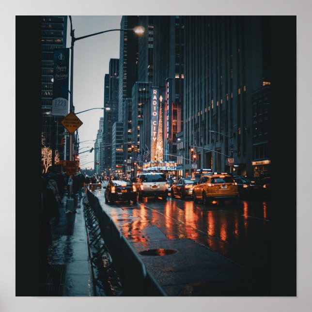 New York City Skylines: Captivating Urban Views Poster (Front)
