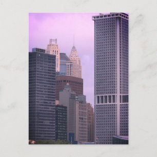 New York City Skyscrapers Postcard