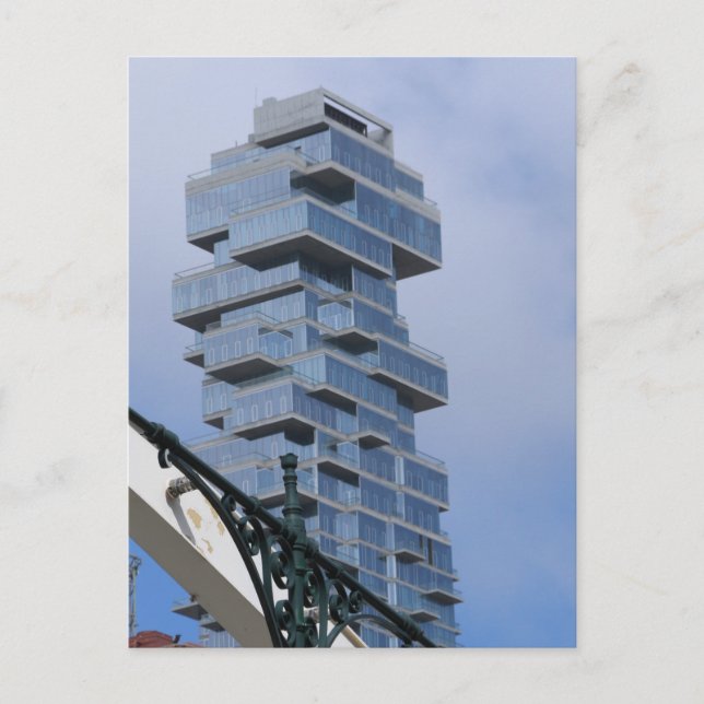 New York City Skyscrapers Postcard (Front)