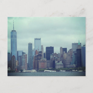 New York City Skyscrapers Postcard