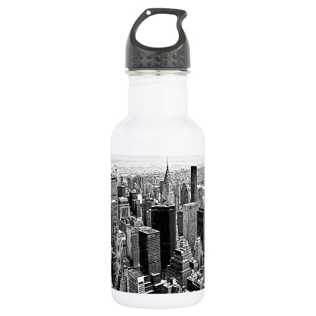 New York City Stainless Steel Water Bottle (Front)