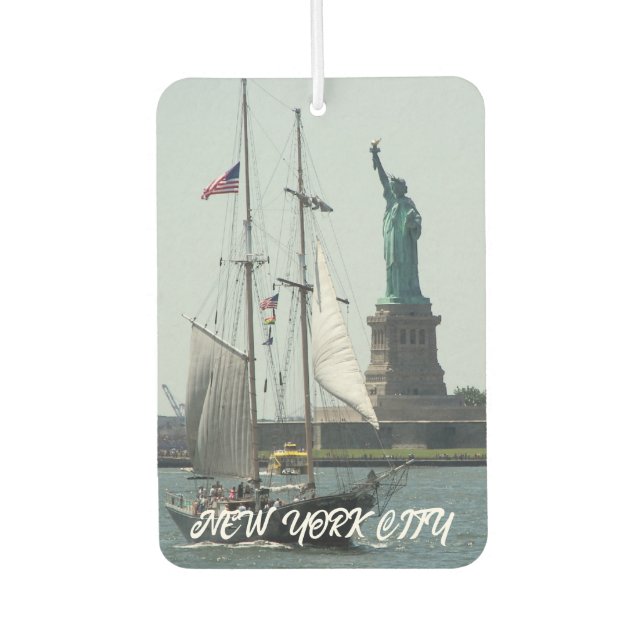 New York City Statue of Liberty Air Freshener (Front)