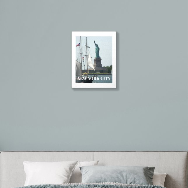 New York City Statue of Liberty Foam Core Photo Tile (Bedroom)