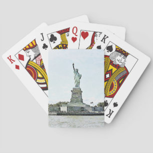 New York City - Statue of Liberty Poker Cards