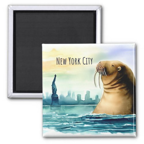 New York City Statue of Liberty souvenir  Magnet