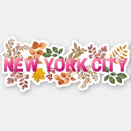 New York City Sticker