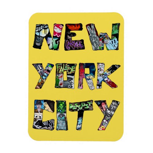 New York City Street Art Magnet