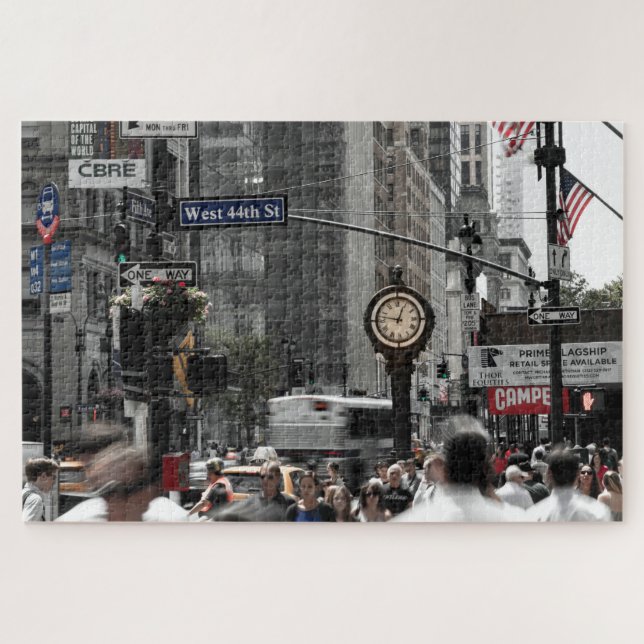 New York City Street Jigsaw Puzzle (Horizontal)