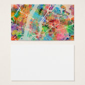 New York City Street Map (Front & Back)