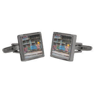 New York City Street Urban Photo Cufflinks