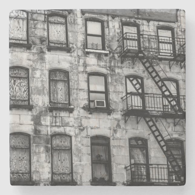 New York City Street Urban Photo Stone Coaster (Front)