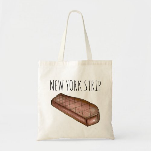 New York City Strip NYC Grilled Steak Meat Tote