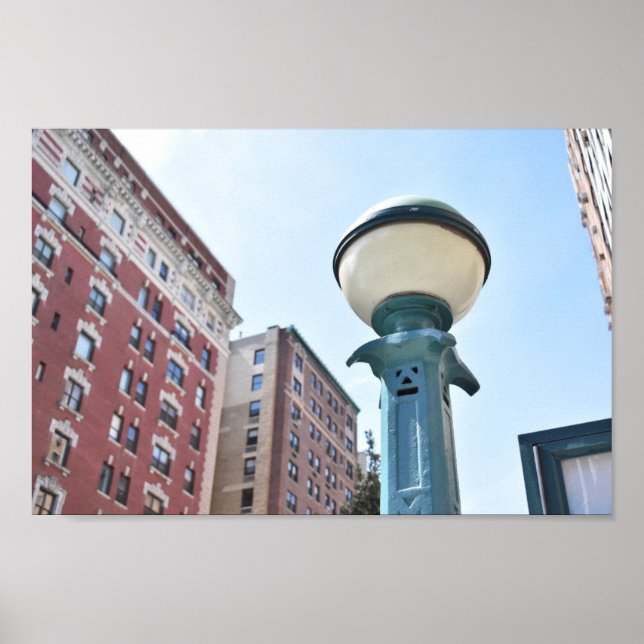 New York City Subway Station Upper West Side NYC Poster (Front)