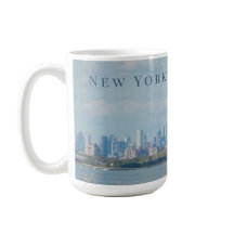 New York City Sunny Skyline Harbor