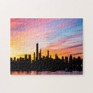 New York City Sunrise - 30 Year Timelapse Puzzle