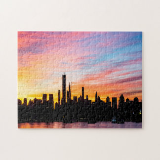 New York City Sunrise - 30 Year Timelapse Puzzle