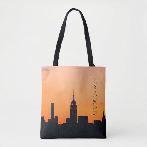 New York City Sunrise Tote Bag