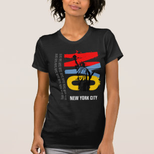  HIKO23 New York Times Square T Shirts for Women