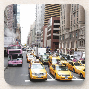 New York City Taxis Beverage Coaster