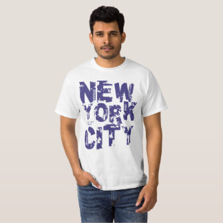 New York City Text Typography States America T-Shirt