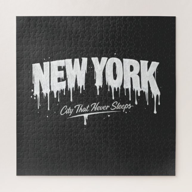 New York City That Never Sleeps Jigsaw Puzzle (Vertical)