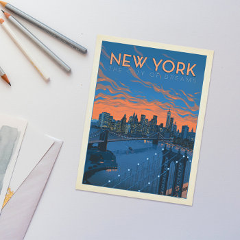 New York City | The City Of Dreams Postcard by AndersonDesignGroup at Zazzle