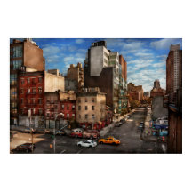 New York - City - The corner of 10th Ave & W 18th