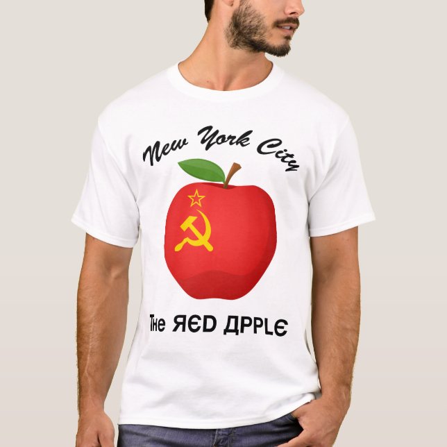 New York City The Red Apple T-Shirt (Front)
