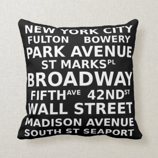 New York City Throw Pillow